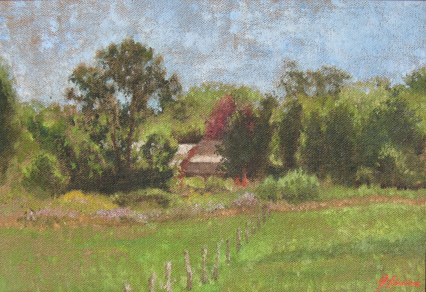 oil on linen