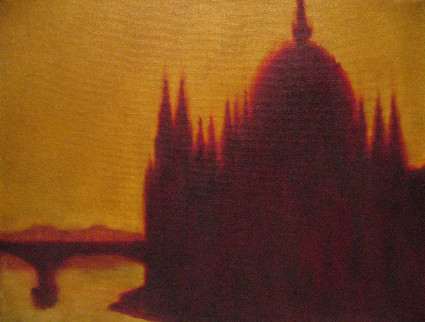 oil on linen
