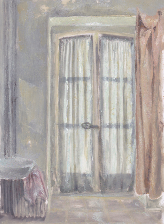 oil on vellum