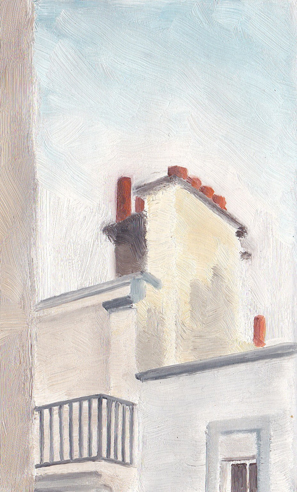 oil on vellum