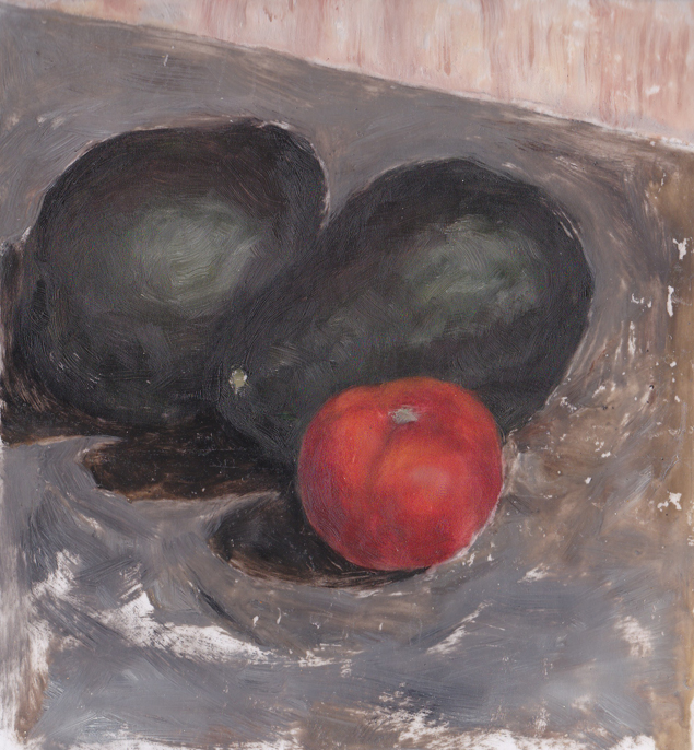 oil on vellum