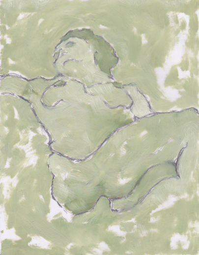 oil on vellum