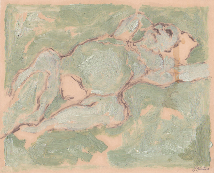 oil on vellum
