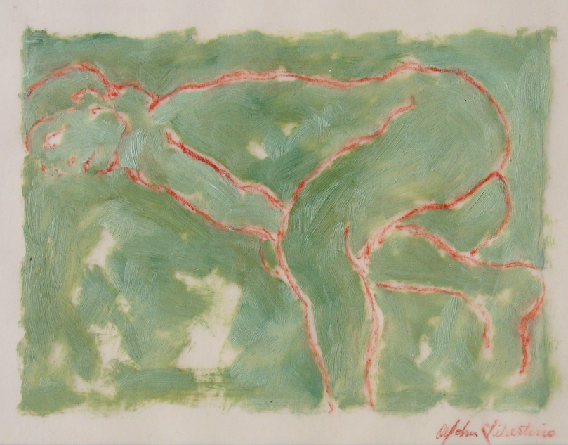 oil on vellum