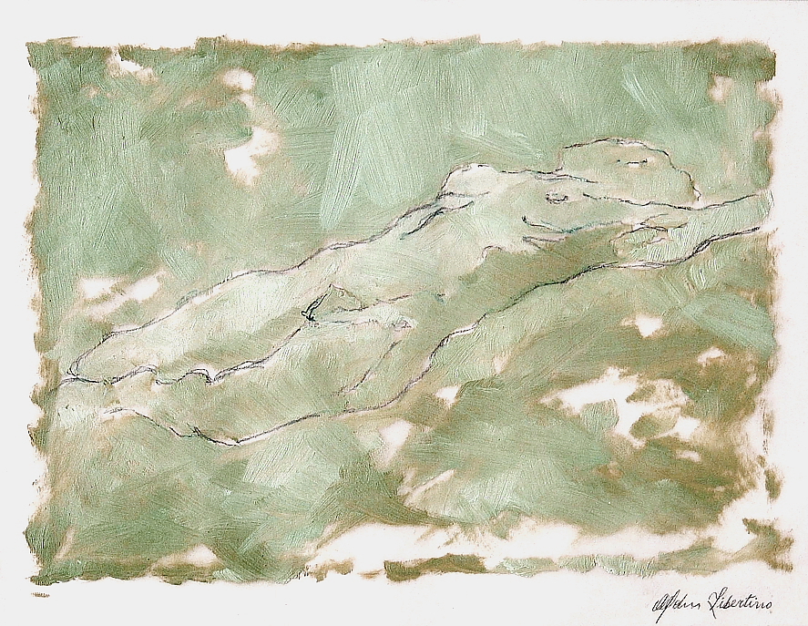 oil on vellum