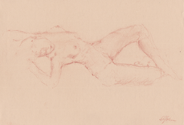 conte on paper