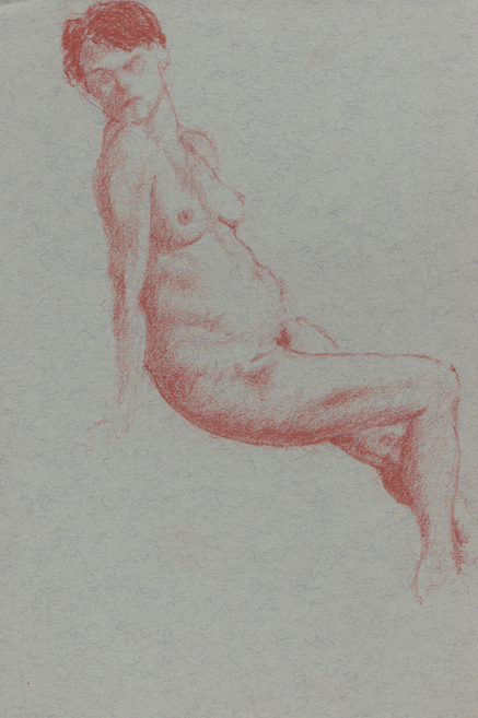 conte on paper