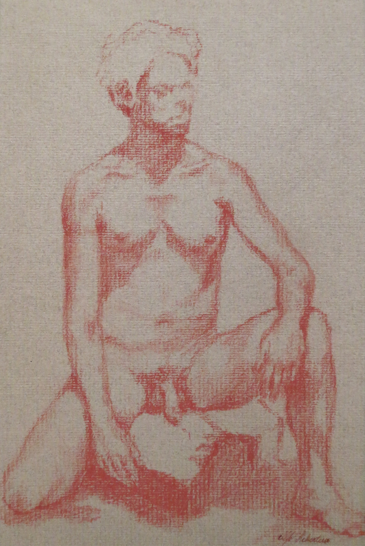 conte on paper