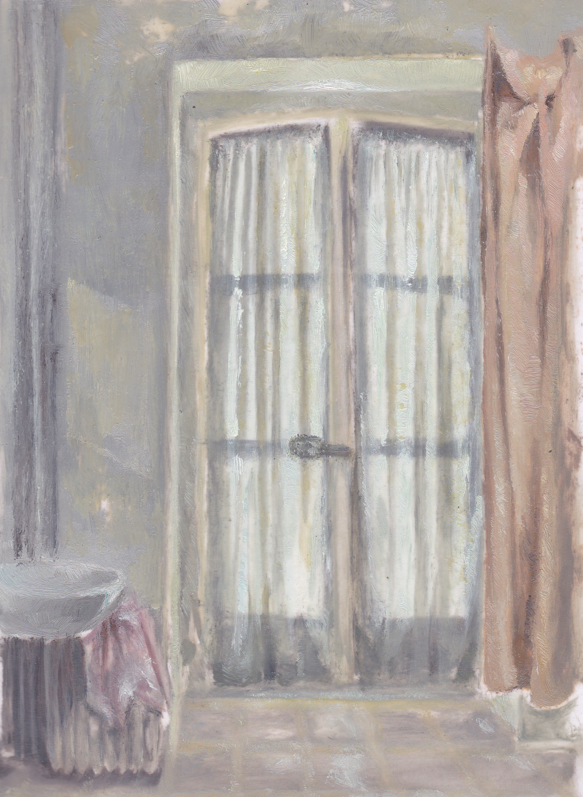 oil on vellum