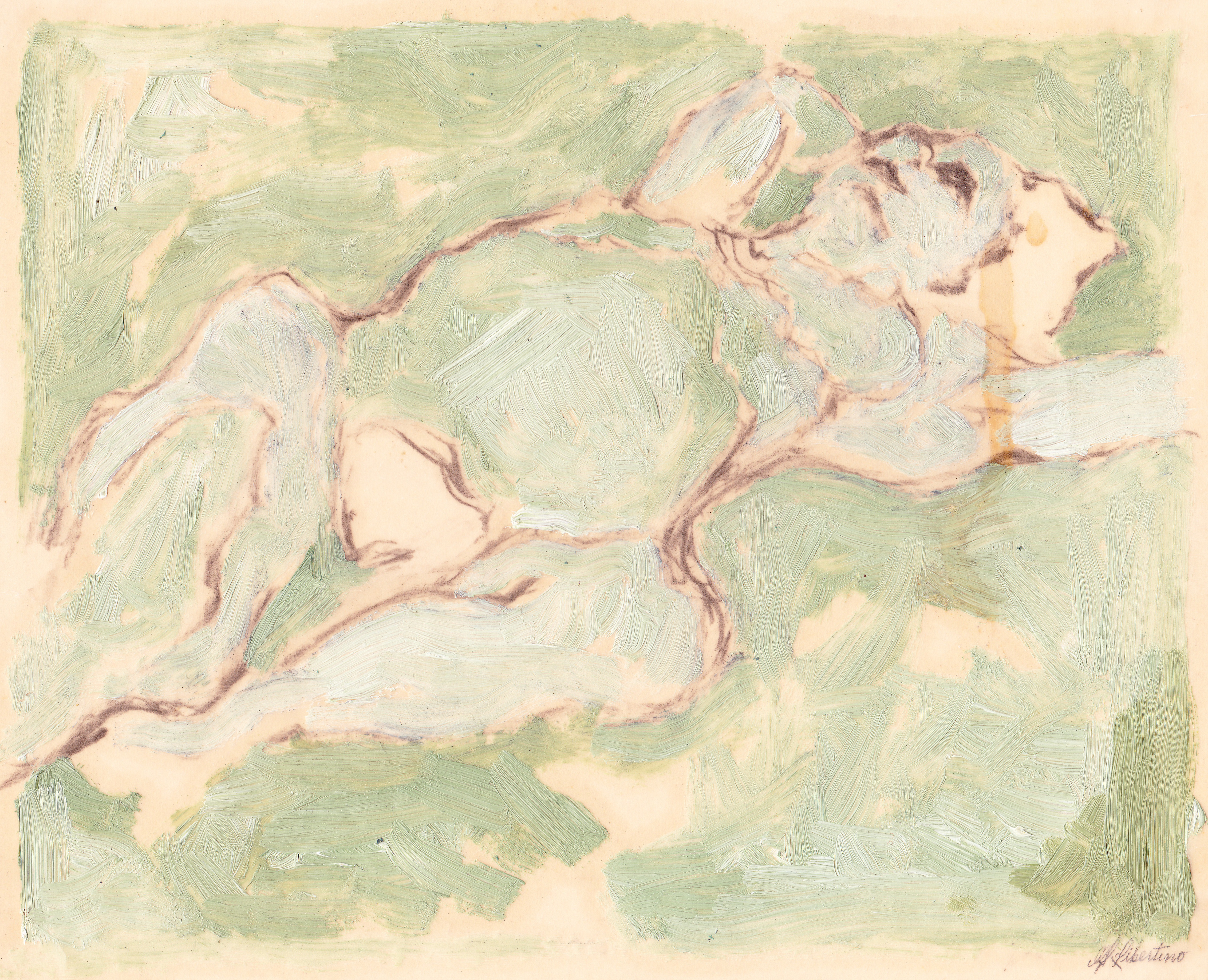 oil on vellum