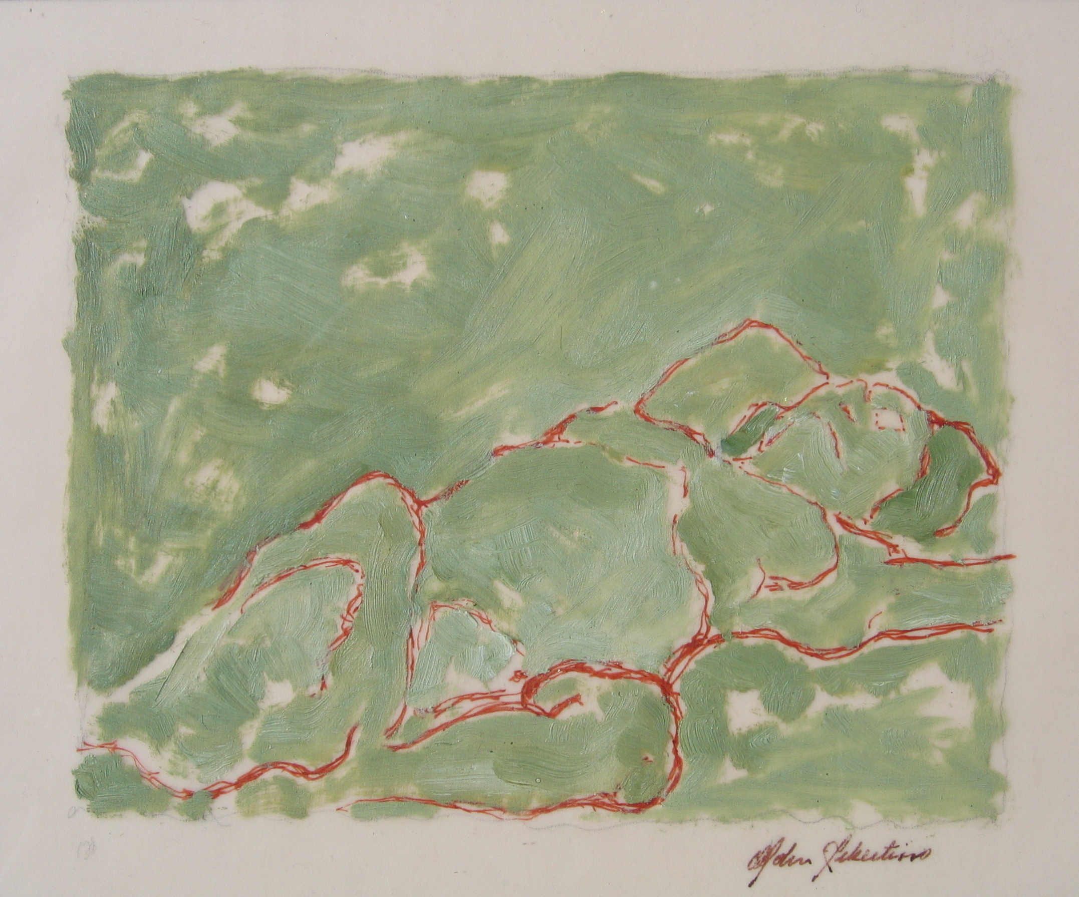 oil on vellum