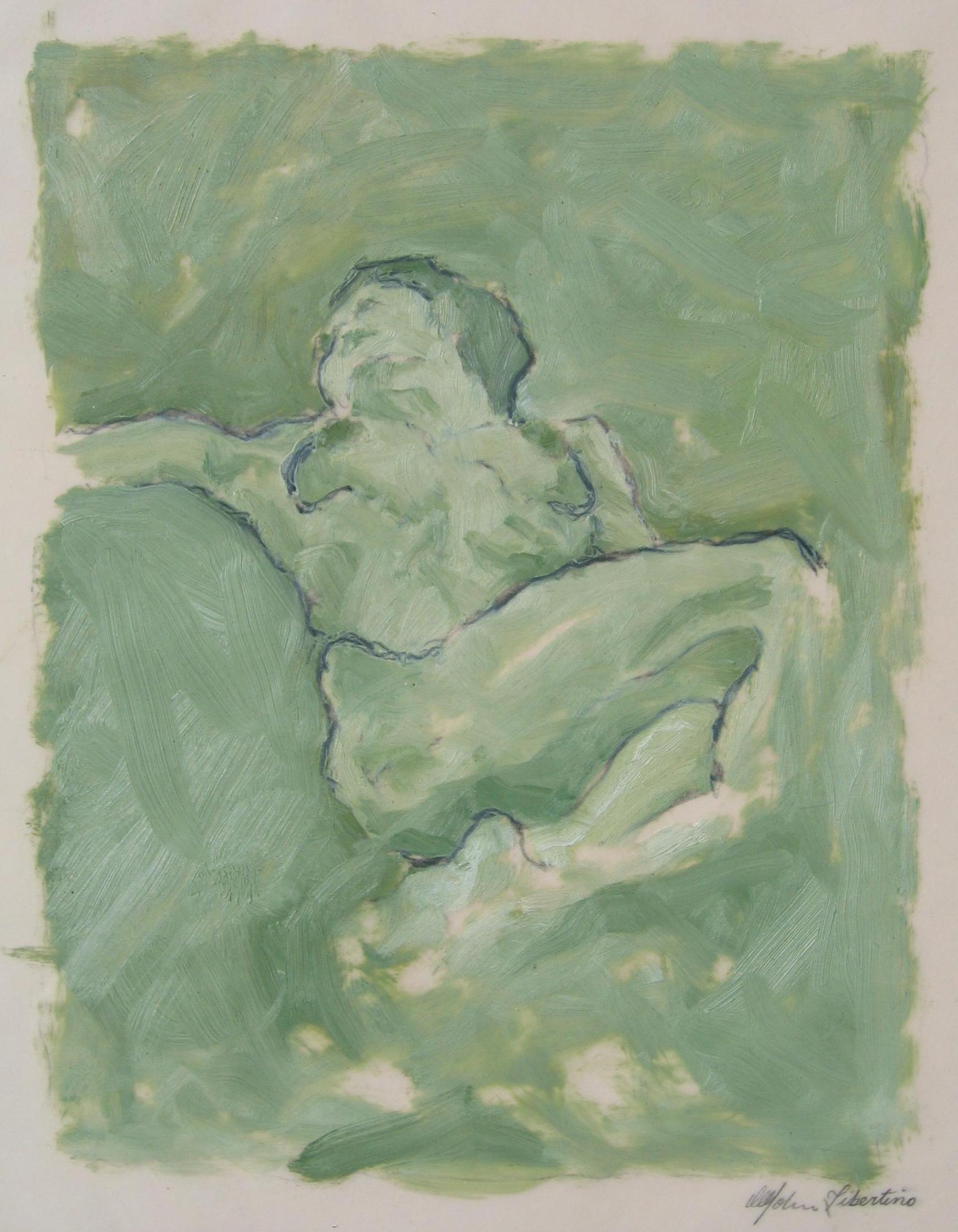 oil on vellum