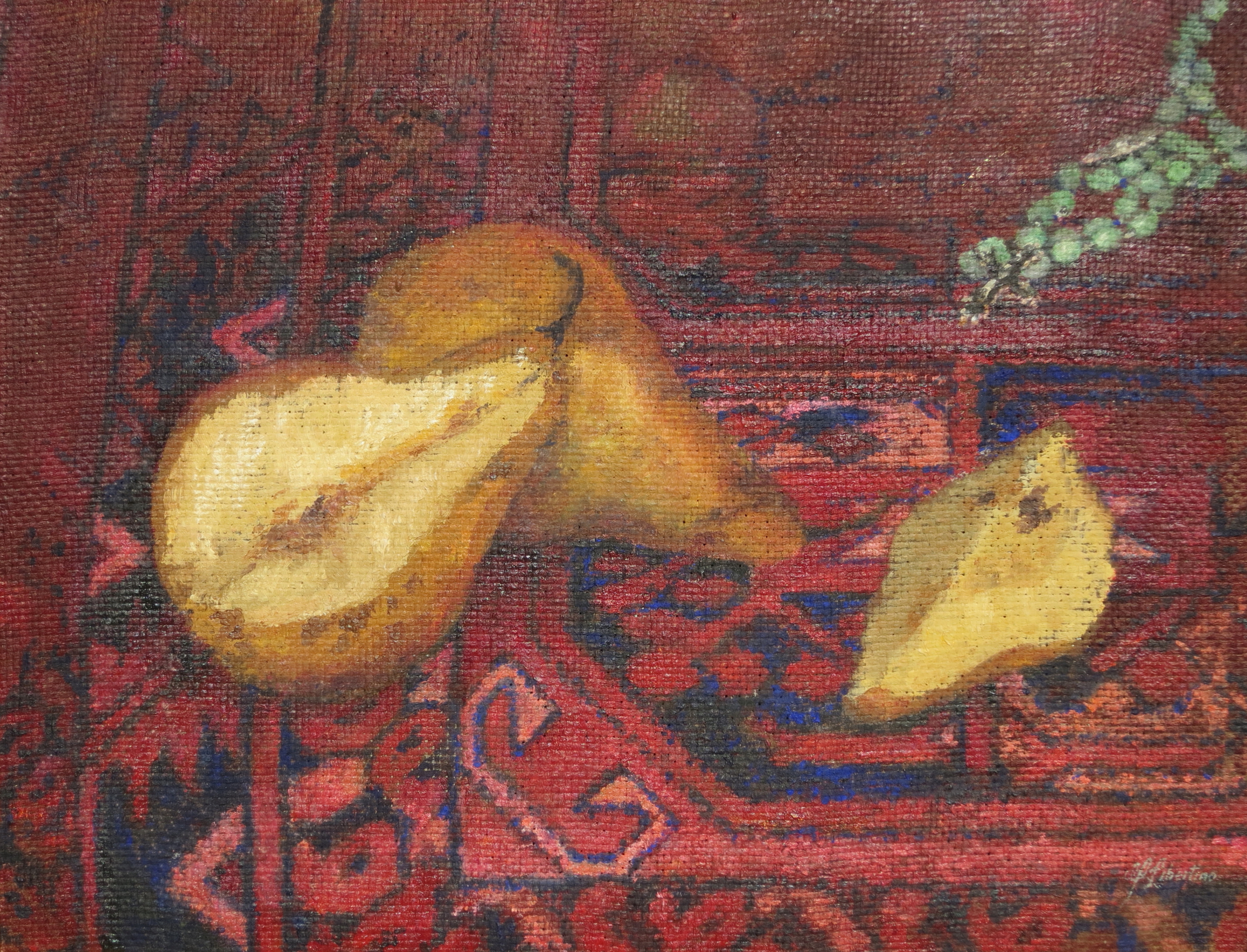 oil on linen