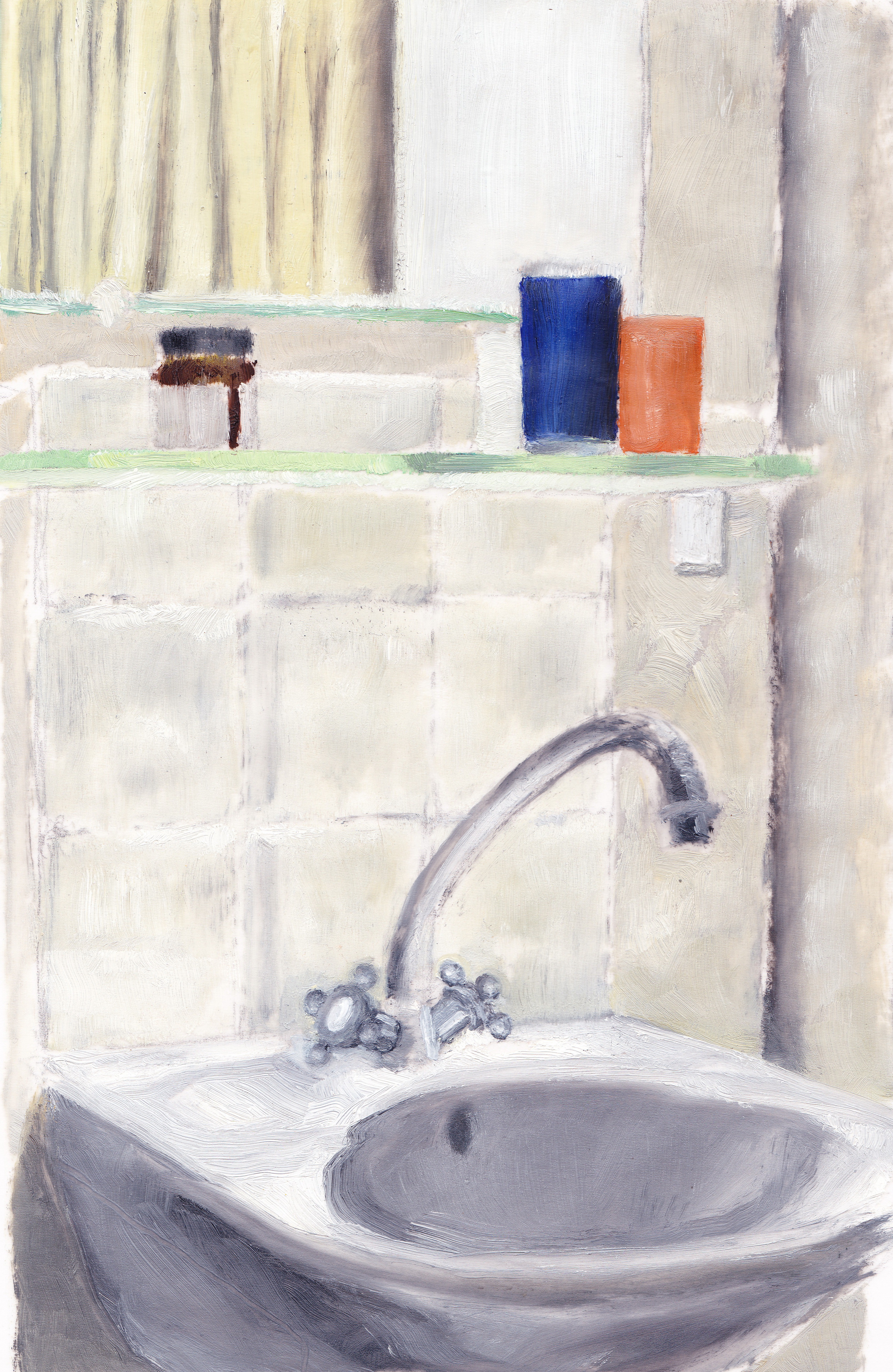 oil on vellum