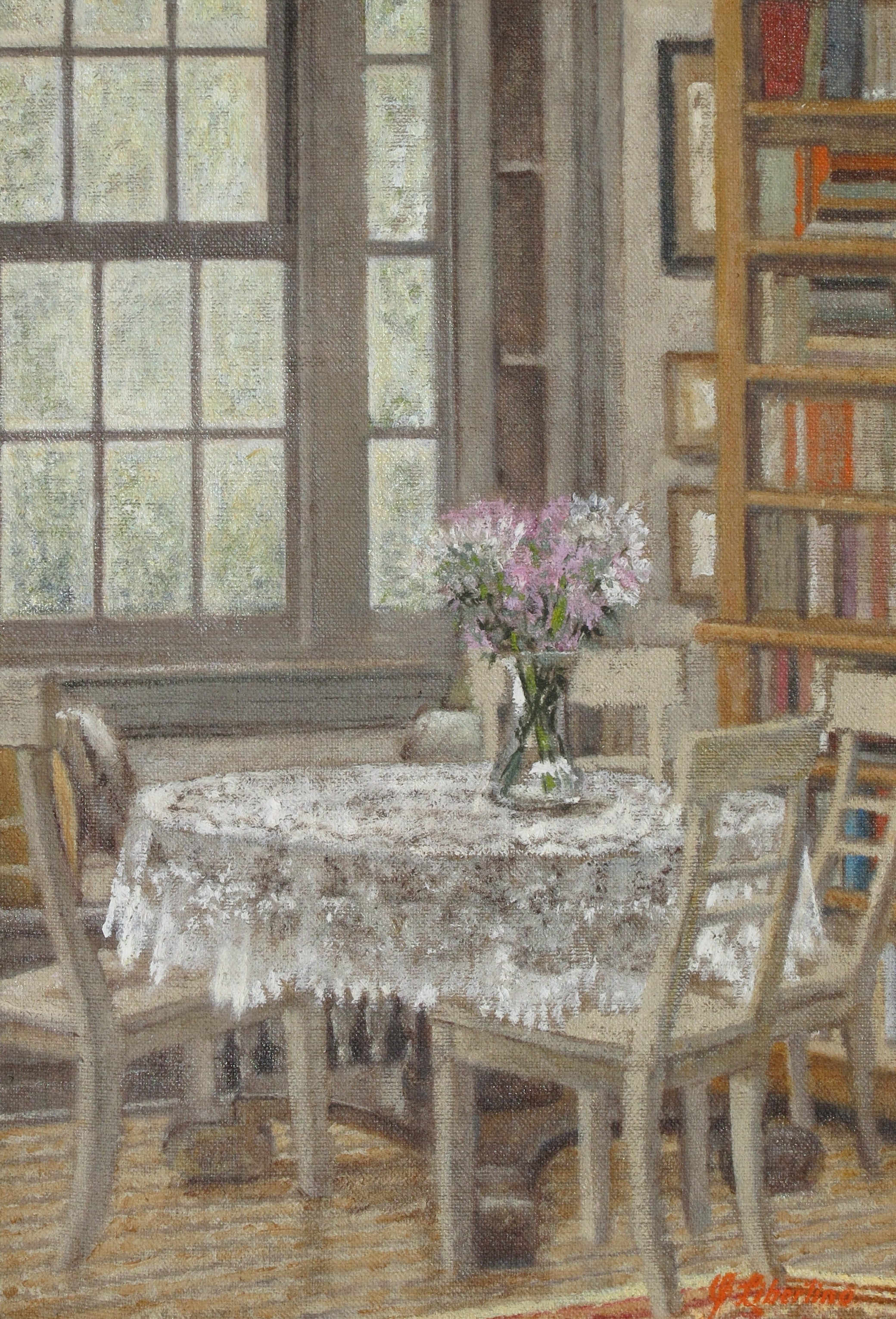 oil on linen
