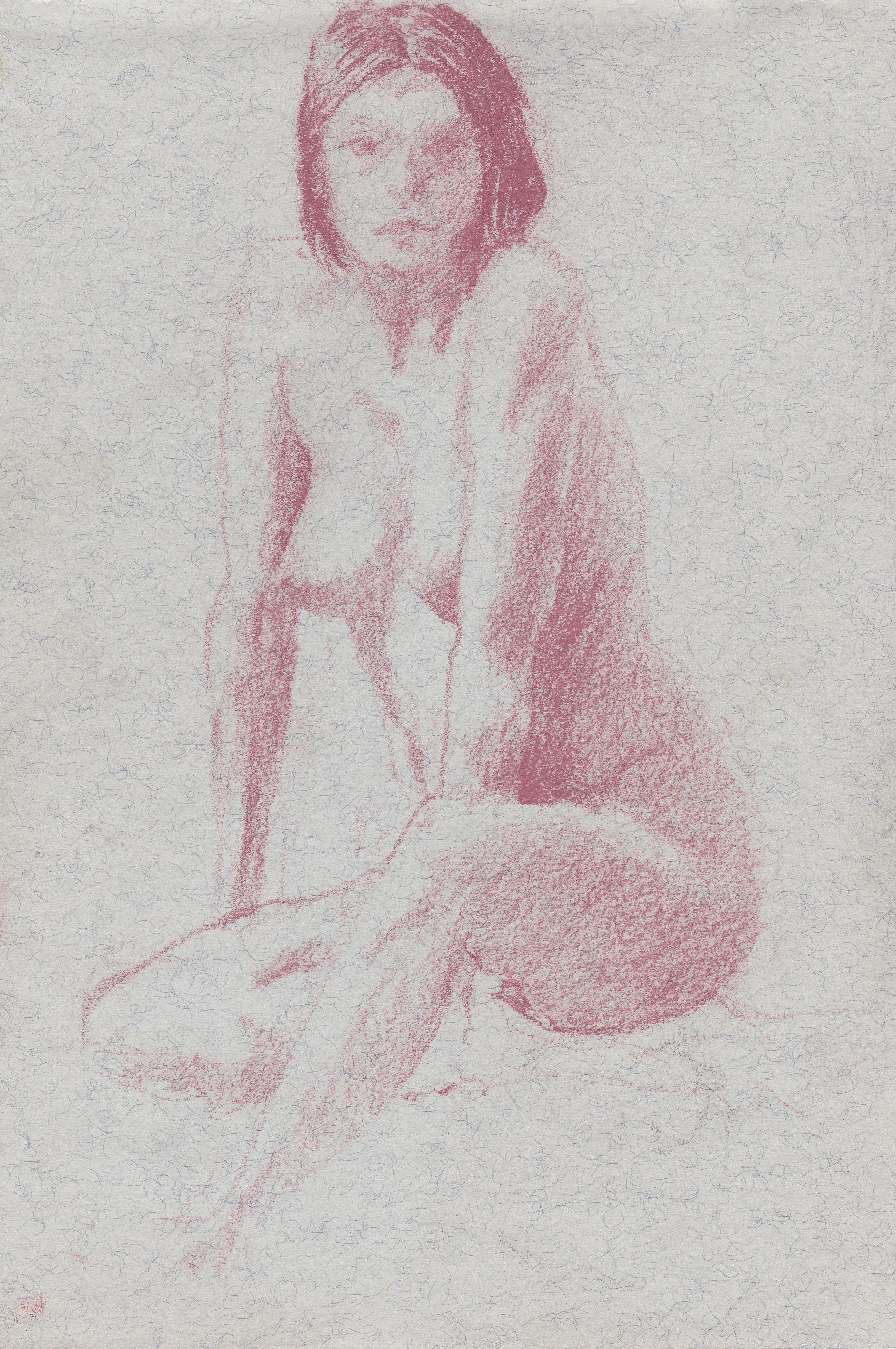 conte on paper