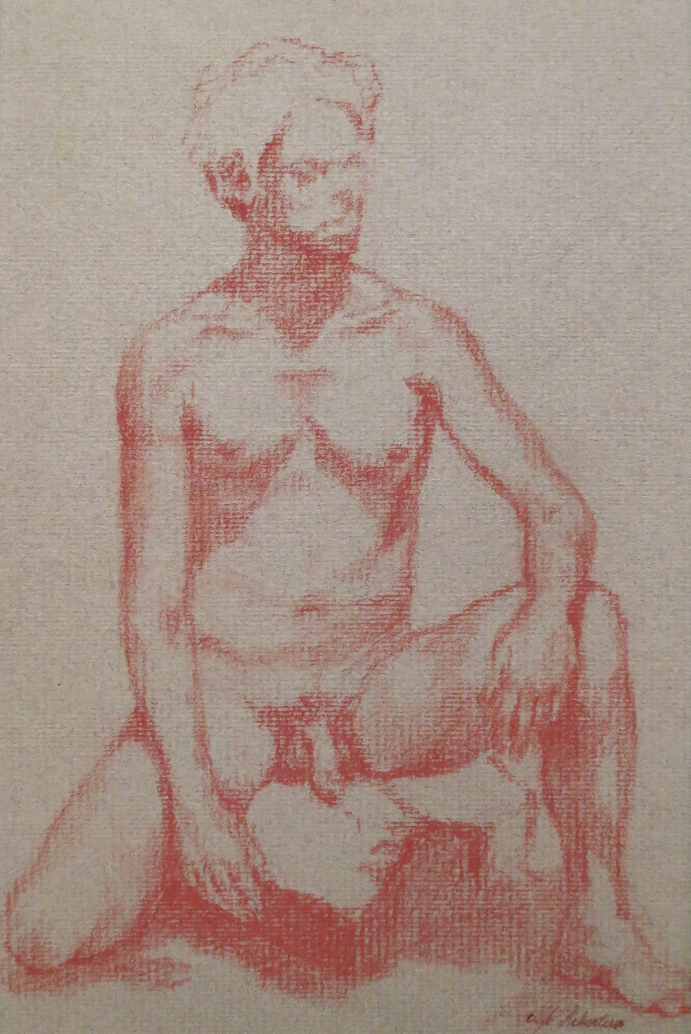 conte on paper